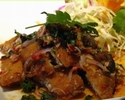 タイ料理：ヤムプラートードサムンプライ